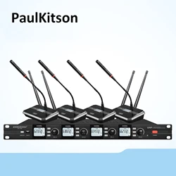 PaulKitson Micrófono inalámbrico UHF digital KP740 cuello de cisne
