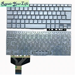 Sony VAIO Fit 13 Teclado Español Ordenador Portátil Plateado Recambio