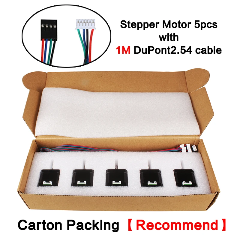 1M DP2.54 Motor 5pcs