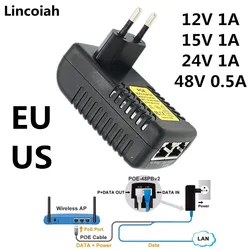 Inyector PoE múltiple voltaje para Cámara CCTV y Teléfono