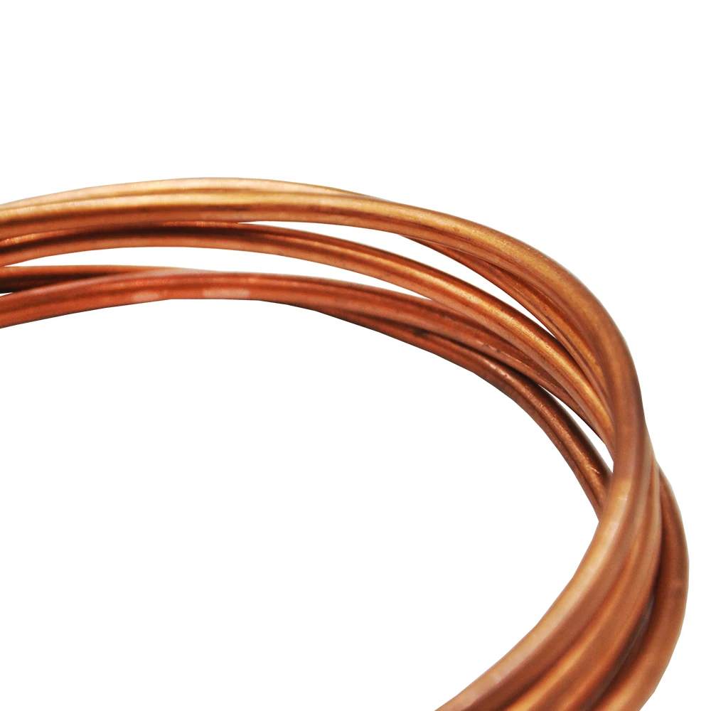 Tubo de cobre de aceite hidráulico de un metro, 2,5x4mm, para excavadora RC, modelo de juguete de coche de ingeniería - imagen 5