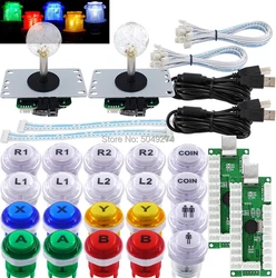 Kit Maquina Arcade DIY con Joystick Sanwa LED USB Zero Latency