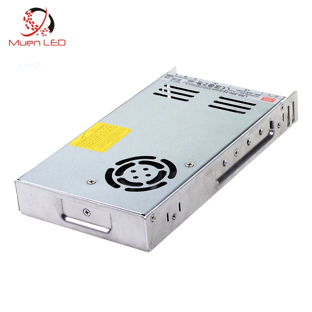 Fuente de alimentación conmutada LED MuenLed Mean Well, LRS-350-5, 5V60A, el mejor proveedor de pantalla LED - imagen 3