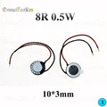 8R 0.5W 10mm 1pcs