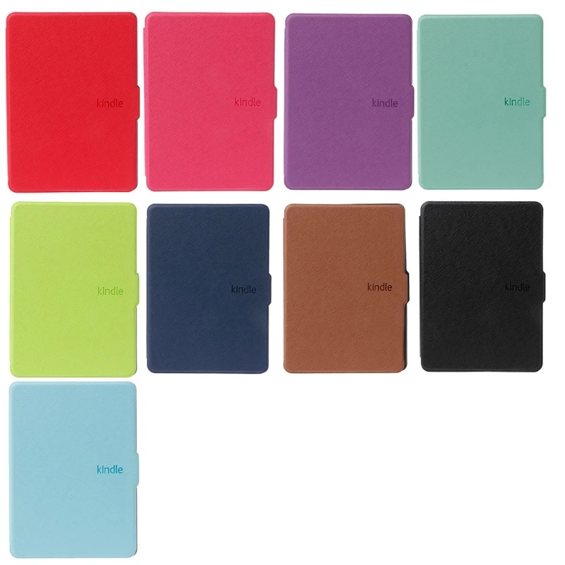 Funda de piel sintética con soporte para tableta, cubierta para Amazon Kindle 8th Generation 2016 - imagen 2