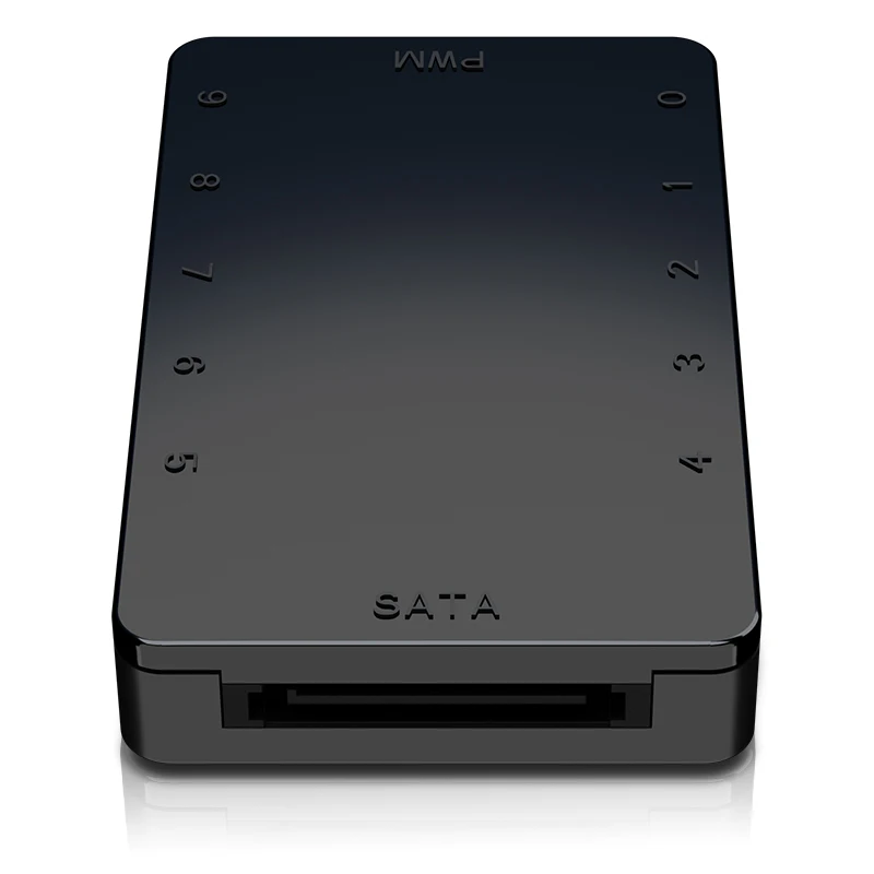 Cooler Master-conectores de alimentación SATA de 1 a 10 juegos, Hub de puerto, Cable de entrada PWM de 500mm, caja de refrigeración de CPU convencional