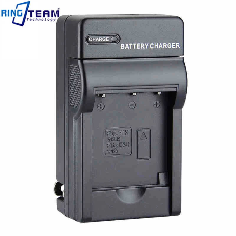 Cargador de batería EN-EL19 ENEL19 para cámaras digitales, dispositivo de carga de viaje para Nikon Coolpix S32, S33, S100, S2500, S2600, S2700, S2750, S2800, S2900, S3100