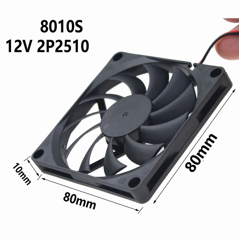 80mm 12v fan 13