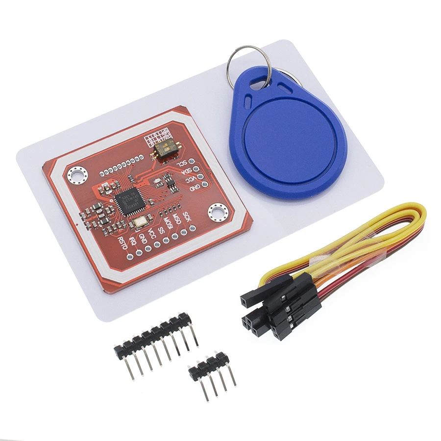 Módulo inalámbrico PN532 NFC RFID V3, Kits de usuario, lector, Modo de escritura, tarjeta IC S50, PCB, Attenna I2C, IIC, SPI, HSU para Arduino, 1 Juego - imagen 2