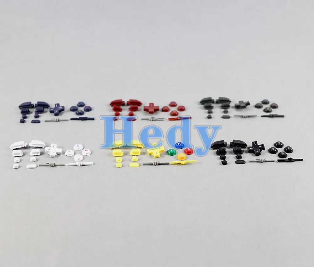 Lèvent d'alimentation de remplacement pour nouveau 3DSXL, 3DSLL, inviter D Pad, A, B, X, Y, L, R, ZL, ZR, Home ON, 10 ensembles - imagen 3