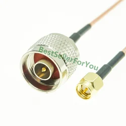 Cable Coaxial Pigtail N a SMA Macho RG316 – 50 Ohm