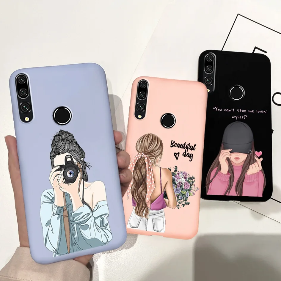 Funda de teléfono de dibujos animados de silicona 3D para Huawei Y9 Prime 2019 funda suave de mariposa para Huawei P Smart Z Etui fundas STK-LX1 Y9Prime Bag - imagen 4
