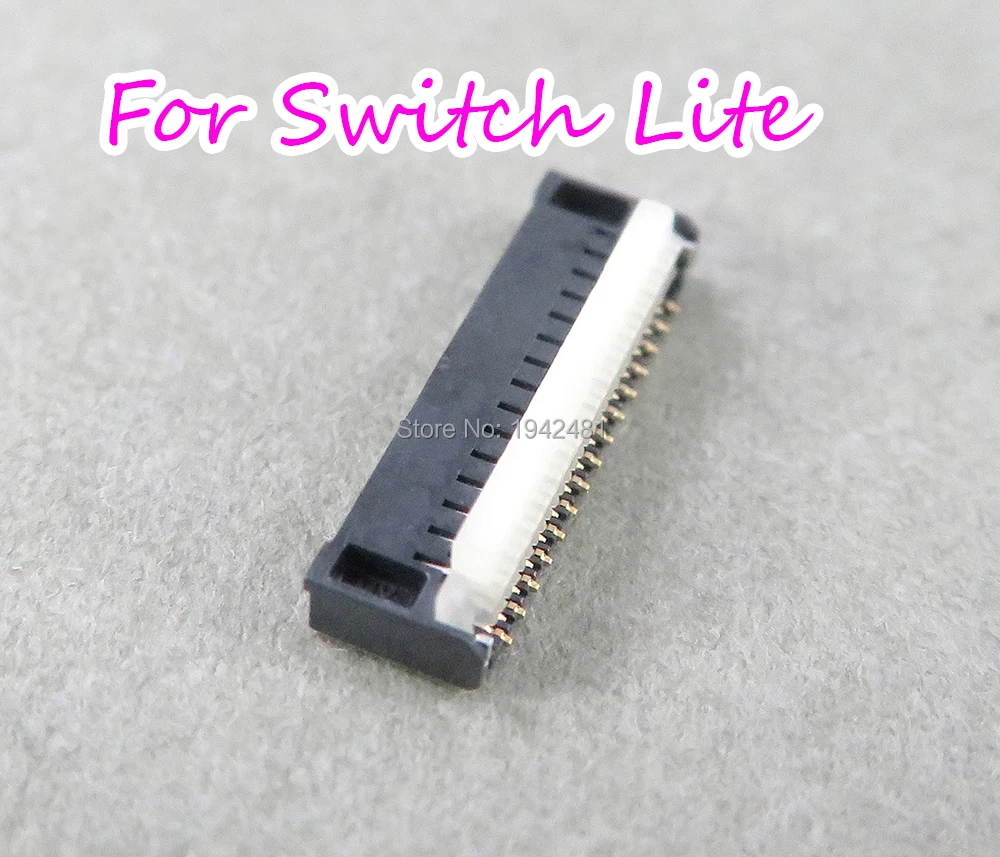 10 Uds Original nuevo botón L cinta circuito de alimentación cable flexible placa base conector enchufe 29 pines para Nintendo Switch lite - imagen 2