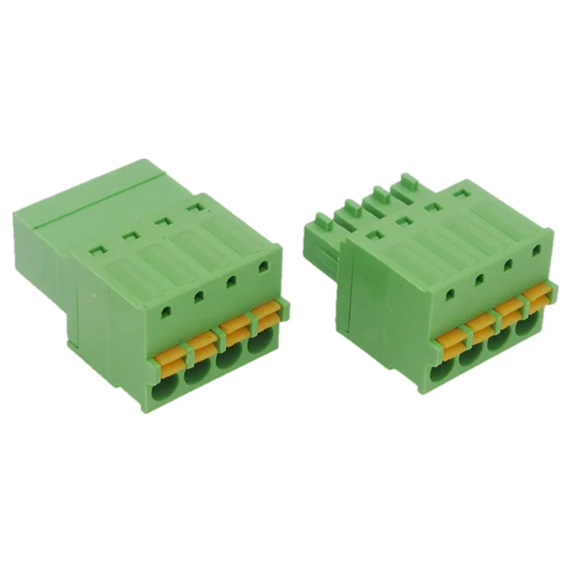 Juego de bloques de terminales de 3,81mm, acoplamiento macho y hembra sin soldadura, 15EDGRK 3,81, Terminal de resorte sin tornillos, 2/3/4/5/6/7/8P, 5 Juegos - imagen 5