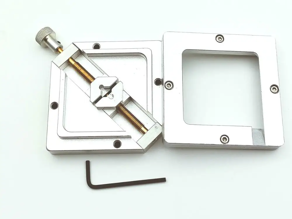 1 Juego de 90mm X 90mm BGA Reballing, Estación de Reparación de soldadura, soporte de plantilla Diagonal, nuevo - imagen 3