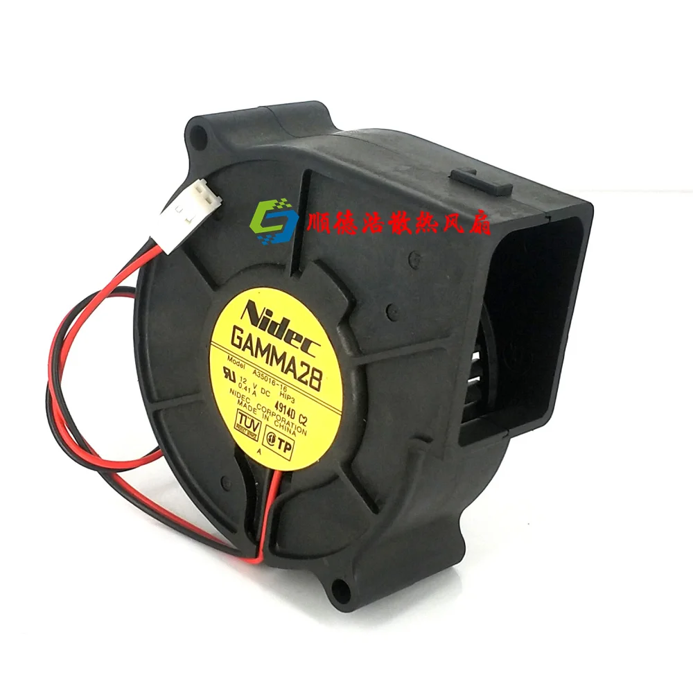 A35016-16-ventilador de turbina para proyector, dispositivo Original de 12V, 0.41A, volumen de aire alto y bajo ruido, 7530 - imagen 4