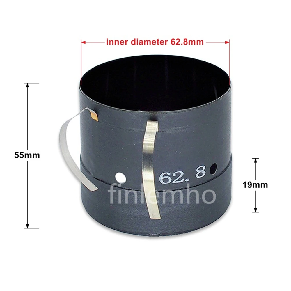 Altavoz Woofer de 62,8mm, bobina de voz, cable plano, piezas de reparación de bajos de pico de 700W para sistema de Audio profesional, altavoz de guitarra - imagen 5