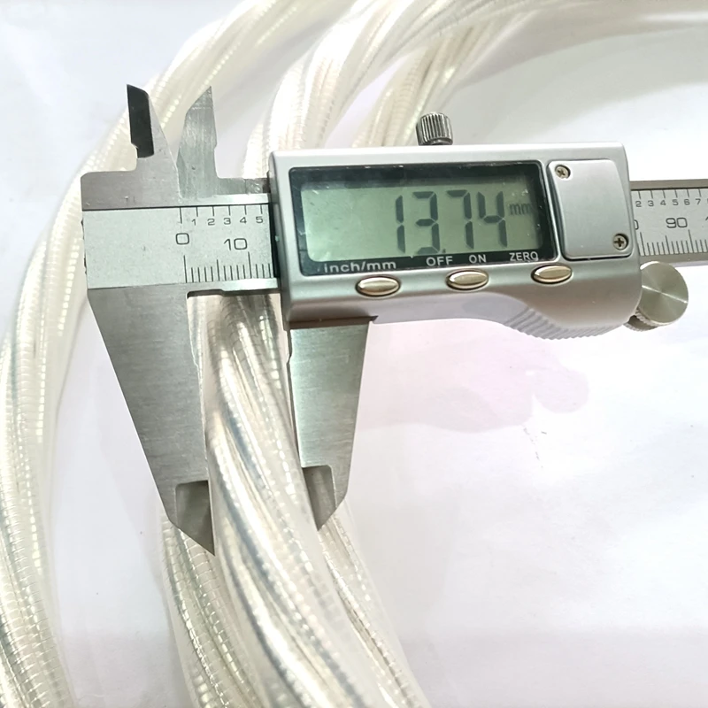 Cable Chapado en plata de alta gama 6N OFC, cable de alimentación de Audio Hifi a granel, amplificador de referencia superior, cable de alimentación para reproductor de CD - imagen 4