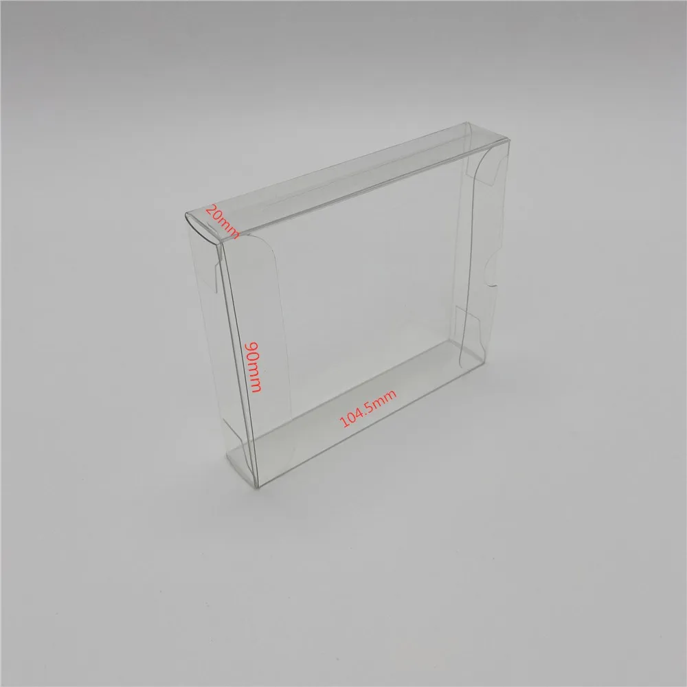 Caja transparente para Game Boy, Cartucho de tarjetas de juego G-B, Protector de almacenamiento de plástico, versión japonesa