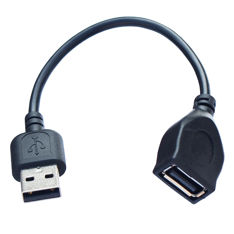 Cable adaptador de extensión USB 2,0 A macho A hembra, 15cm - imagen 2