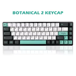 Teclas GMK Botanical 2 Teclados Mecánicos DZ60 GK61 84 108 K70