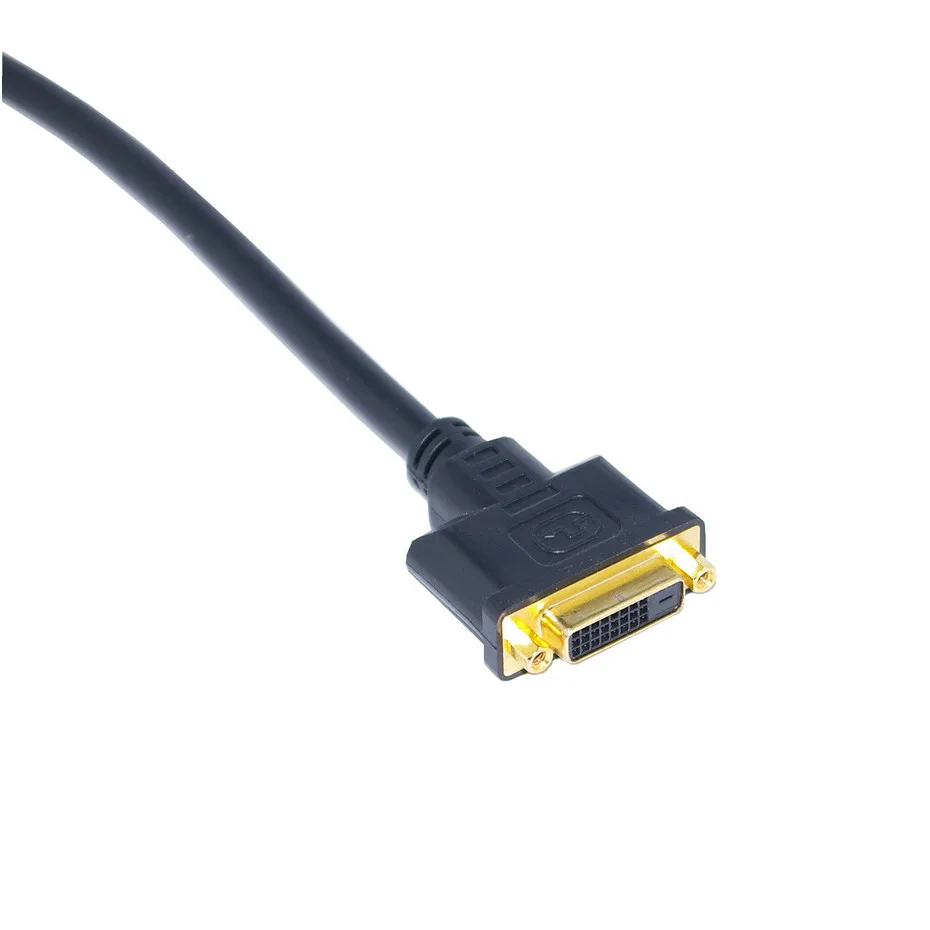 Cable DVI DVI-D a DVI 24 + 1 macho a macho/hembra, Cable de Monitor de DVI-D de doble enlace para PC, Porjector HDTV, 0,5 M - imagen 4