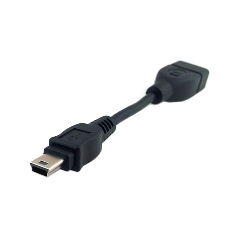Cable adaptador USB A hembra A Mini USB B macho 5P OTG V3, Cable de datos de puerto para coche, Audio, tableta, MP3, MP4, prueba antes de enviar - imagen 3