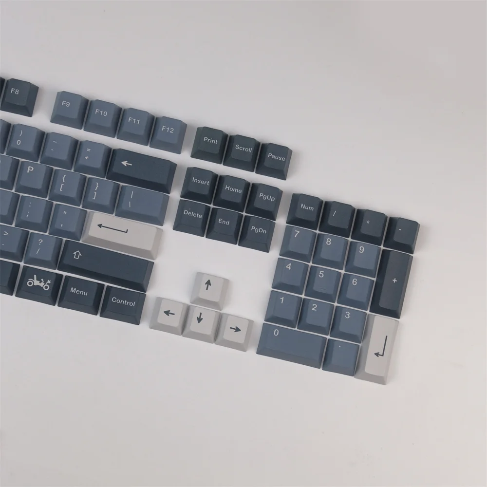Teclas PBT de 140 teclas GMK Apollo, Moonfall, perfil de cereza, subcama de tinte personalizada para teclado mecánico Cherry MX Switch - imagen 4