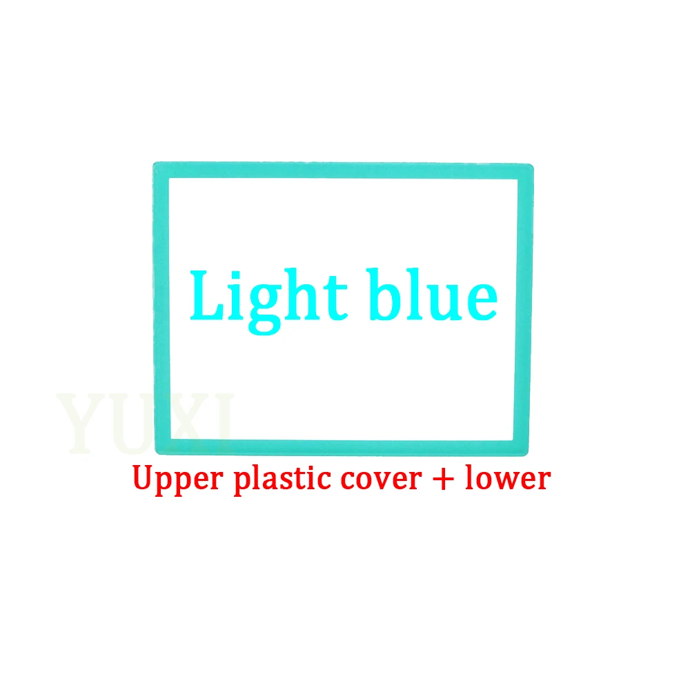 YUXI-cubierta de plástico para pantalla LCD, repuesto para DS Lite, consola de juegos NDSL, 7 colores opcionales - imagen 3