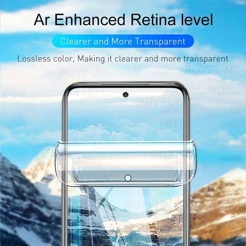 Vidrio Protector de cámara curvo 3D 6 en 1 para Samsung Z Flip3 5G, película de hidrogel frontal para Galaxy Z Flip 3, película protectora de pantalla - imagen 3