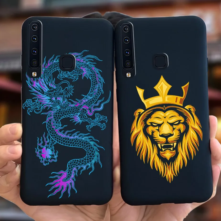 Funda para Samsung A9 2018, cubierta negra a la moda, SM-A920F, para Samsung Galaxy A9 2018 A920, fundas de teléfono de TPU suave, 6,3 pulgadas - imagen 3