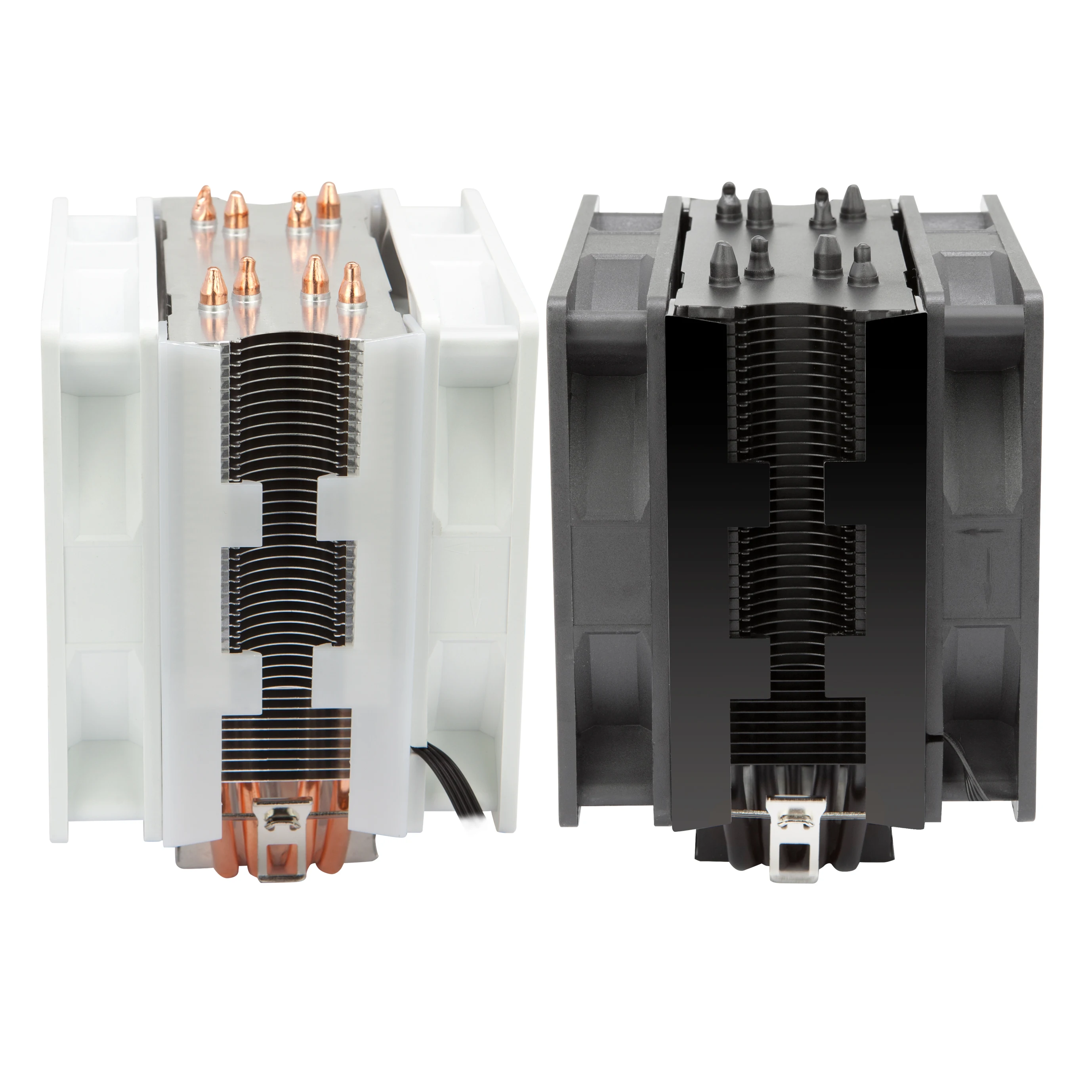 ALSEYE-ventilador de CPU S120D, enfriador PWM de 120mm, 4 pines, 4 tubos de calor para LGA 775, 115x1366, AM2 + AM3 + AM4 - imagen 4