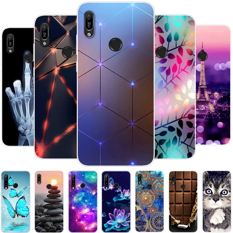 Funda trasera de silicona para teléfono Huawei, carcasa suave para modelos Y6 2019, Y6S, Y6 Prime Pro 2019 Y 6S 2019, Y6S 2020