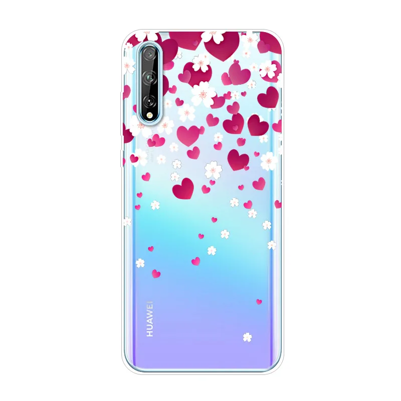 Funda de silicona transparente para Huawei P Smart Pro, carcasa de 2019 pulgadas, Capa transparente, TPU suave, 6,59 - imagen 2