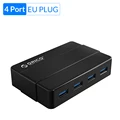 4 Port EU Plug