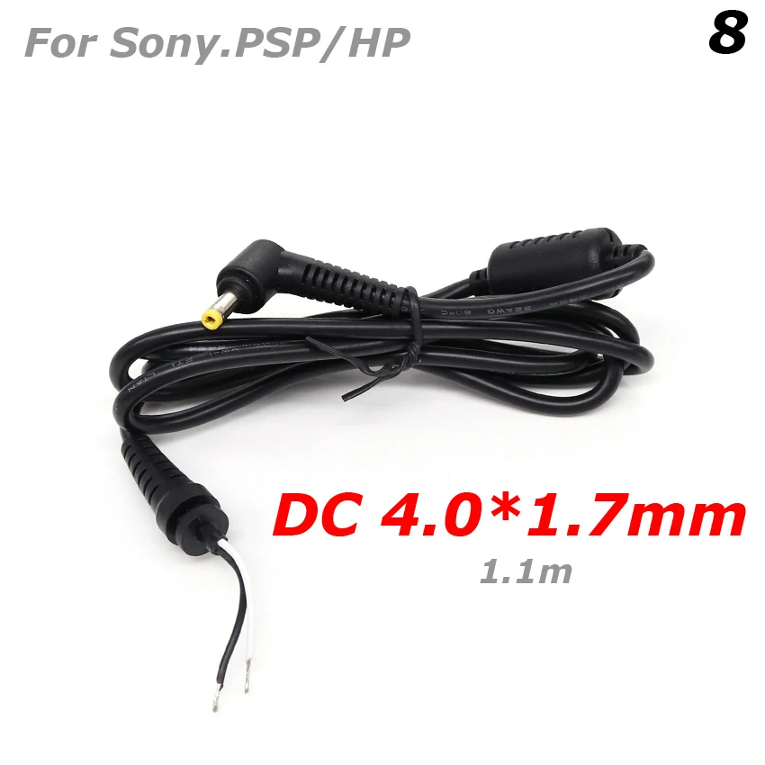 Adaptador de corriente para ordenador portátil, Cable de carga para Sony, Samsung, HP, Dell, Toshiba, Asus, Acer, Lenovo 4,8, 1,7, 6,0, 4,4, 1 unidad - imagen 2
