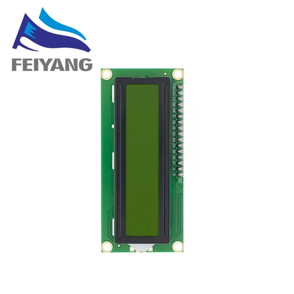 Módulo LCD LCD1602 1602 pantalla azul/amarilla verde pantalla LCD de 16x2 caracteres PCF8574T PCF8574 interfaz IIC I2C 5V para arduino - imagen 5