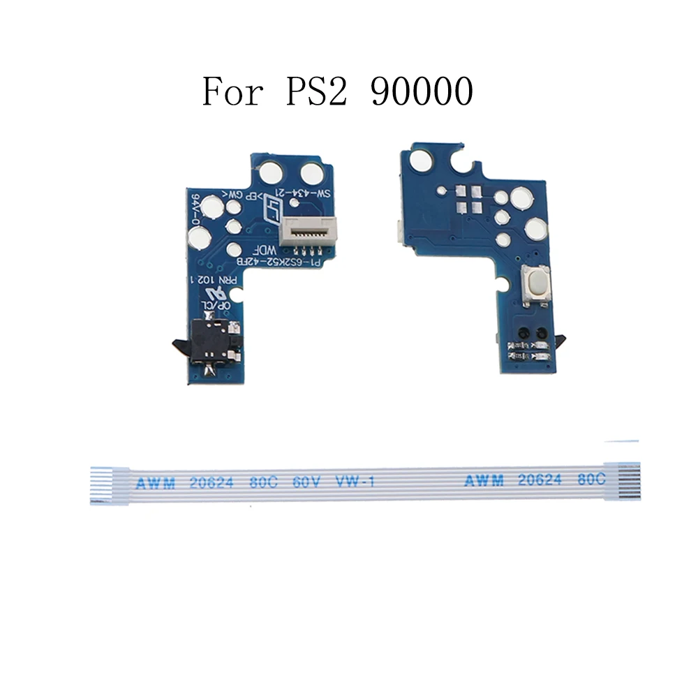JCD 1 Uds línea de placa de interruptor de alimentación para PS2 70000/90000 tablero de encendido y apagado Placa de interruptor de reinicio para modelo de Cable PS2 - imagen 3