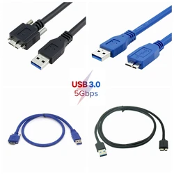 Extensor USB 3.0 Macho a Micro B – Fijación Panel