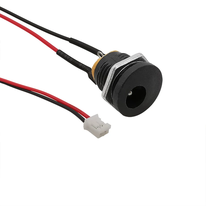 1/2/5 Uds DC-022 5,5*2,1mm DC toma hembra de alimentación a PH 2,0 conector de clavija de 2 pines con Cable 26AWG 20CM - imagen 2