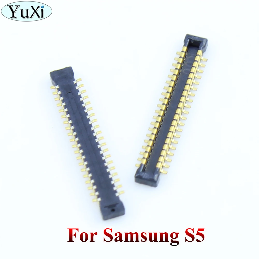 YuXi-pantalla lcd para Samsung galaxy S2, S3, S4, S5, S6, edge, Note 2, 3, 4, 5, conector FPC en placa base lógica - imagen 3