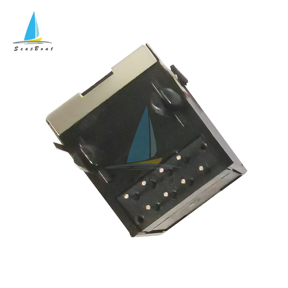 Placa adaptadora RJ45, conector Ethernet Modular, pequeño Mini módulo PCB, conector de red portátil con espaciado de orificios de 0,1 pulgadas - imagen 4