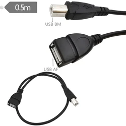 Cable USB 2.0 Macho a Hembra – Extensión Impresora