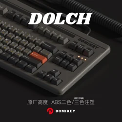 Domikey Keycaps Cherry Perfil ABS Doubleshot Dolch – Teclado MX