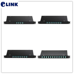 Patch Panel Fibra Óptica LC OM3 24 Puertos 1U 19"
