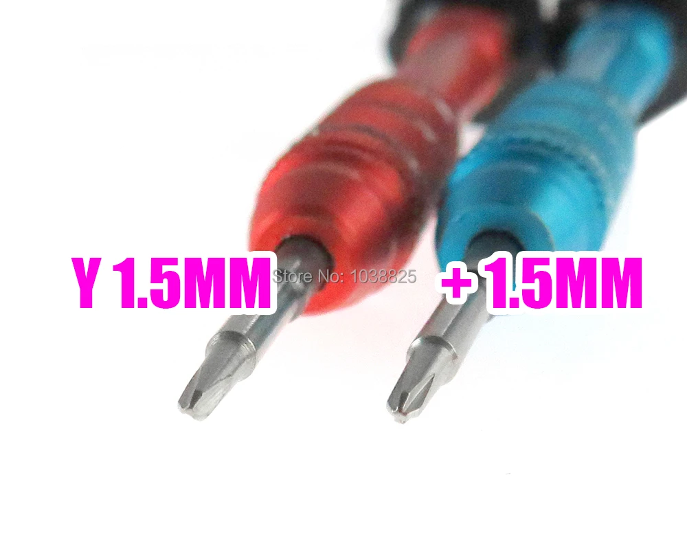 Juego de herramientas de apertura de destornillador 20 piezas, 1,5mm + Y, para Nintendo Switch NS, controladores Joy-Con, destornillador cruzado de tres alas - imagen 3