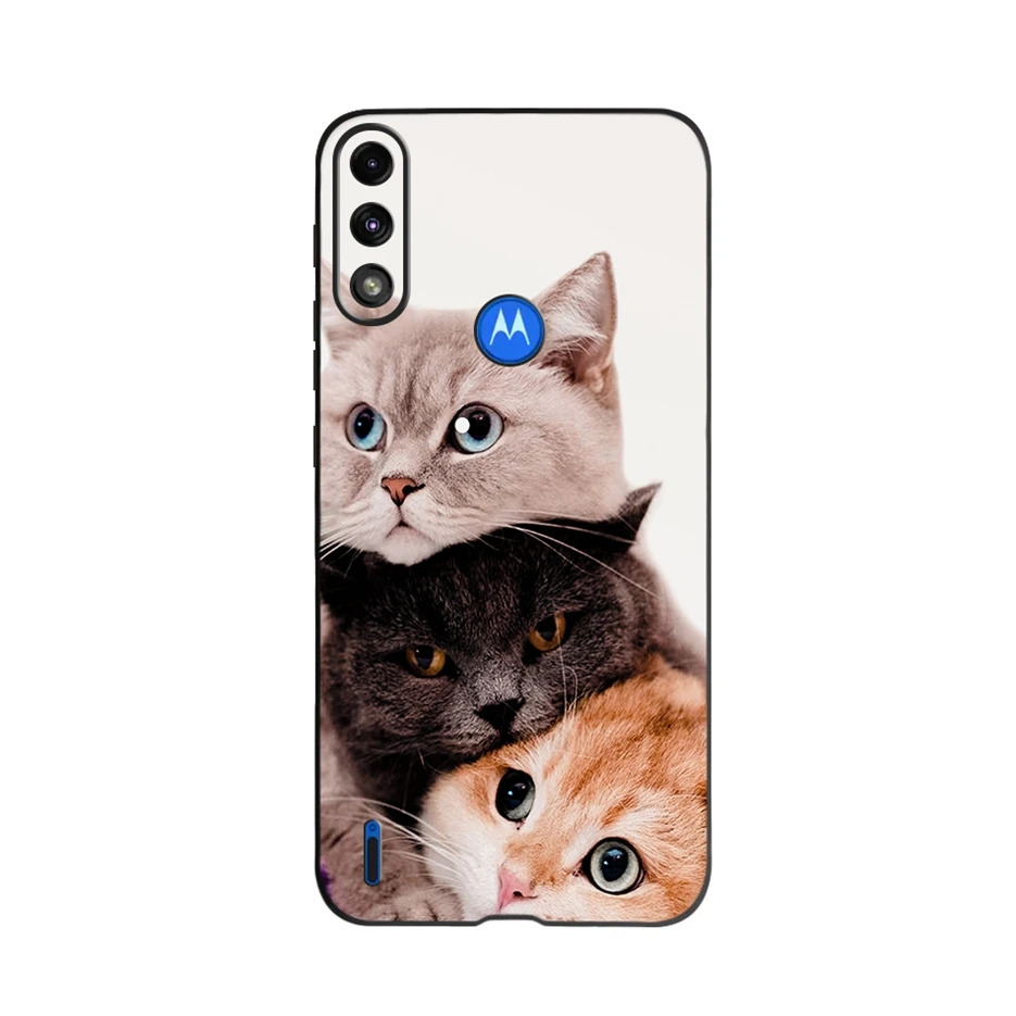 Funda de silicona suave para Motorola Moto E7 Power, carcasa trasera de TPU, a la moda, para Motorola E7 Power - imagen 2