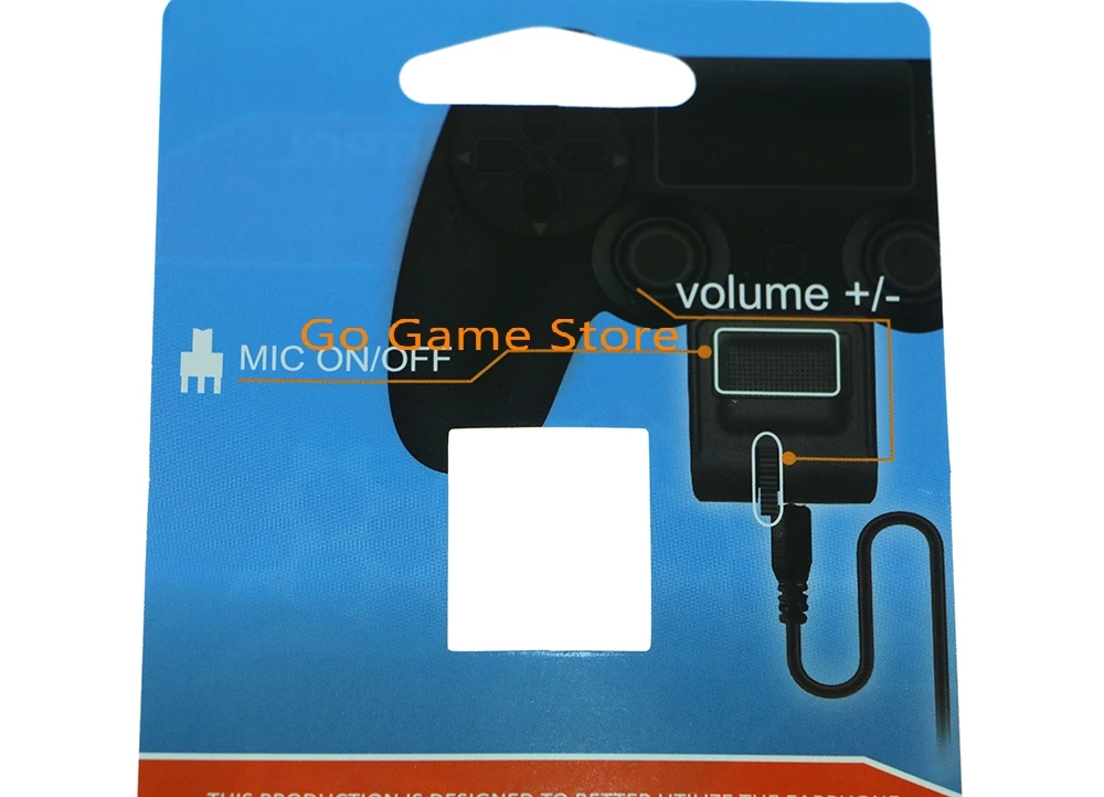 10 Uds. Para Sony Ps4 Gamepad adaptador de auriculares Control de volumen interfaz de Audio adaptador de auriculares y micrófono - imagen 4