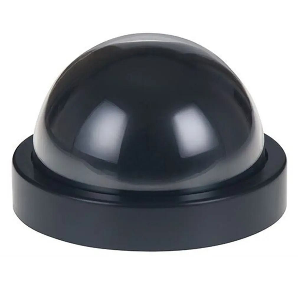 Cámara falsa domo de simulación para interior y exterior, Monitor Led de vigilancia de seguridad para el hogar con luz estroboscópica roja - imagen 4