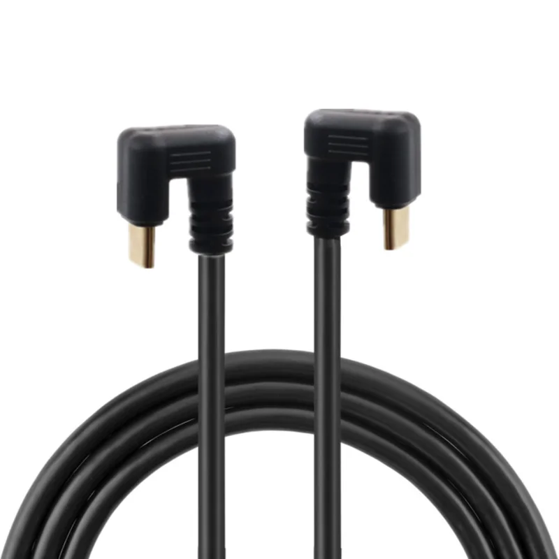 Cable USB 3,1 de alta velocidad de 10Gbps, 4K, 60Hz, 10Gbps, tipo C, macho a macho, para teléfono móvil, pantalla de ordenador, adaptador de codo en forma de U para coche - imagen 3